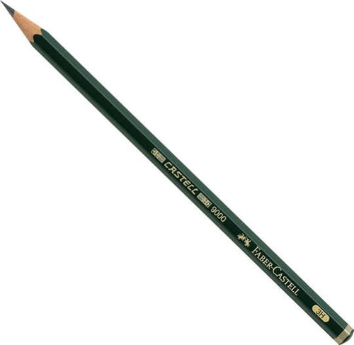 Matita in grafite Castell 9000 - gradazione 3H - esagonale - Faber Castell [multipack] 12 pezzi Cancelleria e prodotti per ufficio/Penne matite scrittura e correzione/Matite/Matite di legno Eurocartuccia - Pavullo, Commerciovirtuoso.it