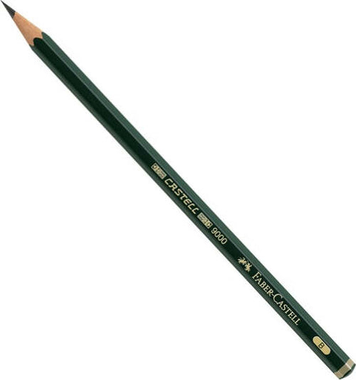 Matita in grafite Castell 9000 - gradazione B - esagonale - Faber Castell [multipack] 12 pezzi Cancelleria e prodotti per ufficio/Penne matite scrittura e correzione/Matite/Matite di legno Eurocartuccia - Pavullo, Commerciovirtuoso.it