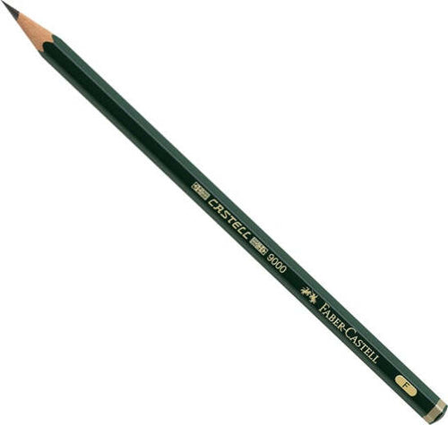 Matita in grafite Castell 9000 - gradazione F - esagonale - Faber Castell [multipack] 12 pezzi Cancelleria e prodotti per ufficio/Penne matite scrittura e correzione/Matite/Matite di legno Eurocartuccia - Pavullo, Commerciovirtuoso.it
