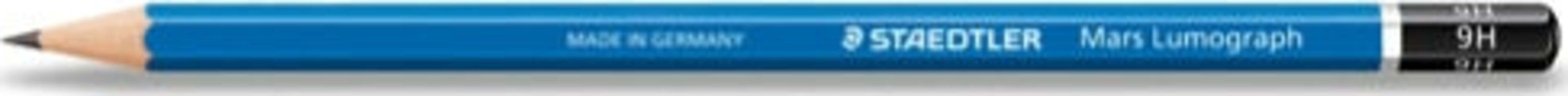 Matita in grafite Mars Lumograph 100 - gradazione 9H - Staedtler [multipack] 12 pezzi Cancelleria e prodotti per ufficio/Penne matite scrittura e correzione/Matite/Matite di legno Eurocartuccia - Pavullo, Commerciovirtuoso.it
