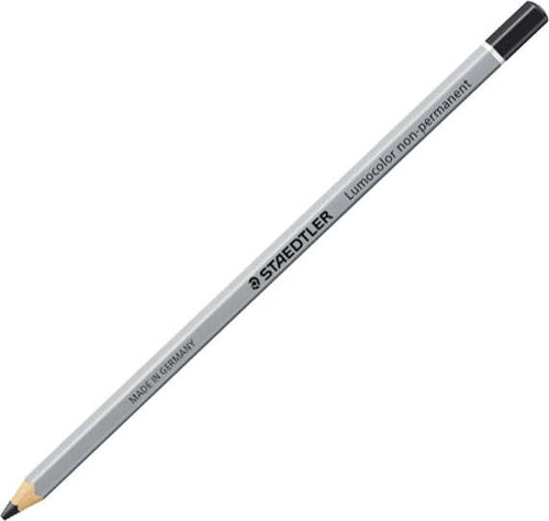 Matita Lumocolor Omnichrom - non permanente - nero - Staedtler [multipack] 12 pezzi Cancelleria e prodotti per ufficio/Penne matite scrittura e correzione/Matite/Matite di legno Eurocartuccia - Pavullo, Commerciovirtuoso.it