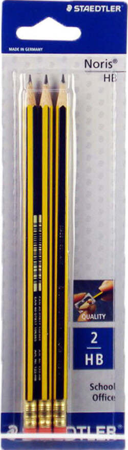 Matita-Noris-con-Gomma-HB-3-pezzi-Staedtler