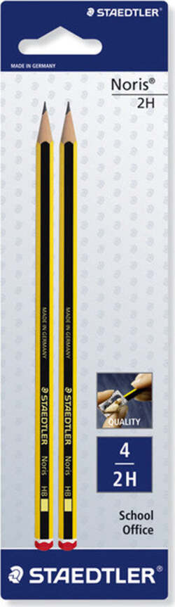 Staedtler Noris Eco 18030BK4LA - Matite HB, confezione da 4 Staedtler Noris Eco 18030BK4LA - Matite HB, confezione da 4