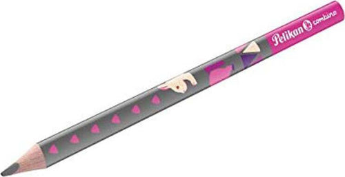 MATITA-TRIANGOLARE-JUMBO-COLORE-ROSA-PELIKAN-COMBINO