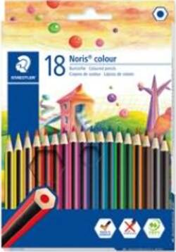 Matite colorateNoris Colour - in wopex - colori assortiti - Staedtler - astuccio 18 pezzi Giochi e giocattoli/Attività creative/Accessori per disegnare e colorare/Pennelli Eurocartuccia - Pavullo, Commerciovirtuoso.it