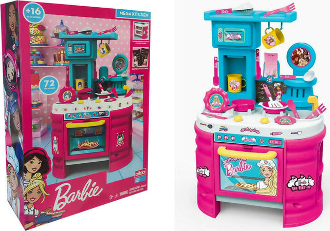 Mattel Barbie Mega Cucina Con 15 Accessori Gioco per Bambine Giochi e giocattoli/Bambole e accessori/Mini bambole e accessori/Mobili Cartoleria Deja Vu - Crotone, Commerciovirtuoso.it