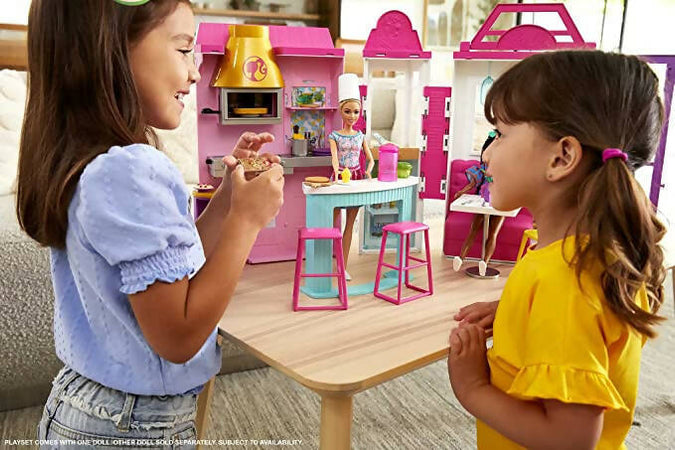 Mattel Il Ristorante Di Barbie Gioco per Bambine Con Bambola Chef E Oltre 30 Accessori Da Cucina Giochi e giocattoli/Personaggi giocattolo/Edifici e scenari/Edifici urbani Cartoleria Deja Vu - Crotone, Commerciovirtuoso.it