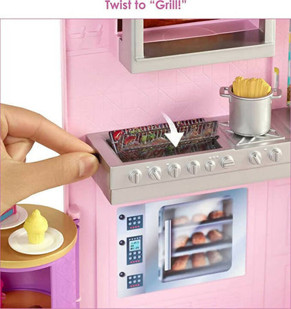 Mattel Il Ristorante Di Barbie Gioco per Bambine Con Bambola Chef E Oltre 30 Accessori Da Cucina Giochi e giocattoli/Personaggi giocattolo/Edifici e scenari/Edifici urbani Cartoleria Deja Vu - Crotone, Commerciovirtuoso.it