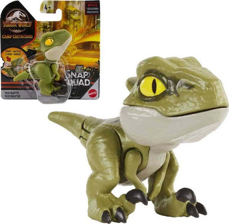 MATTEL-Jurassic-World-Snap-Squad-Velociraptor