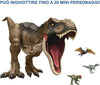 Mattel Jurassic World Super Colossal Tirannosauro Rex Snodato Gioco per Bambini Giochi e giocattoli/Personaggi giocattolo/Dinosauri e creature preistoriche Cartoleria Deja Vu - Crotone, Commerciovirtuoso.it