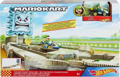 Mattel Pista Rovine Di Thwomp Con Veicolo Luigi Nintendo Mario Kart Hot Wheels Mattel Gioco per Bambini Giochi e giocattoli/Personaggi giocattolo/Edifici e scenari/Piste da corsa Cartoleria Deja Vu - Crotone, Commerciovirtuoso.it