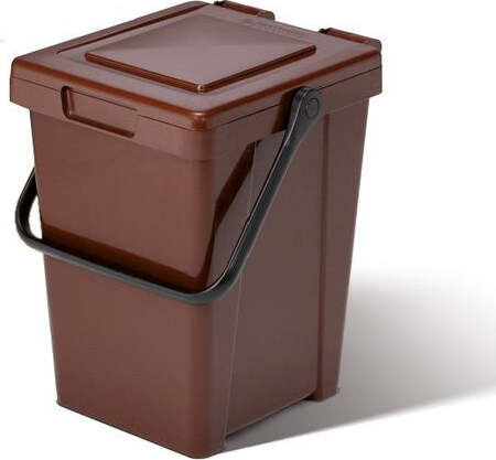 MATTIUSSI-ECOLOGIA-Pattumiera-MINIMAX+-Marrone-25L-72875