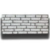CAPPOTTO esterno - interno isolante in STYROFOAM 3D spess.2cm (120x50cm) con resine e malta mattoni Bianco provenza