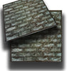 Piastrelle 3D a rilievo AUTOADESIVE in PVC 30x30cm Pietra, mattoni, marmo. Idrorepellenti