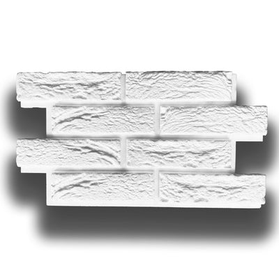 10 o 20mq (76 oppure 152 pezzi) di pannello cappotto isolante mattoncini in polistirene 50x27x2cm verniciabili - Eternal Parquet