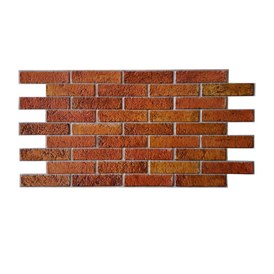 Pannelli 3D Rivestimento a parete in PVC effetto MATTONI USURATI 96x48cm Realistici, isolanti, idrorepellenti. - Eternal Parquet