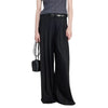 SEMICOUTURE pantaloni donna semicouture - nina - nero da donna