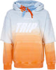MAUNA-KEA-Felpa-Leggera-Cappuccio-Uomo-Double-Hoodie-X-Triple-J-Cyan/orange-da-uomo