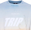 MAUNA-KEA-Felpa-Leggera-Girocollo-Uomo-Degrade'-Crewneck-X-Triple-J-Cyan/orange-da-uomo