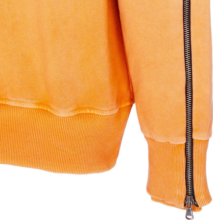 MAUNA-KEA-Felpa-Leggera-Girocollo-Uomo-Degrade'-Crewneck-X-Triple-J-Cyan/orange-da-uomo