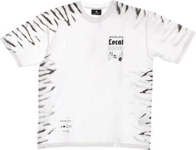 MAUNA-KEA-Maglietta-Uomo-Tiger-Tee-White-da-uomo