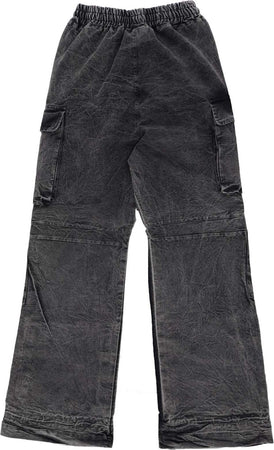 MAUNA-KEA-Pantalone-Lungo-Uomo-Over-Cargo-Pants-X-Triple-J-Black-Heather-da-uomo