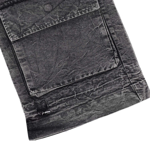 MAUNA-KEA-Pantalone-Lungo-Uomo-Over-Cargo-Pants-X-Triple-J-Black-Heather-da-uomo