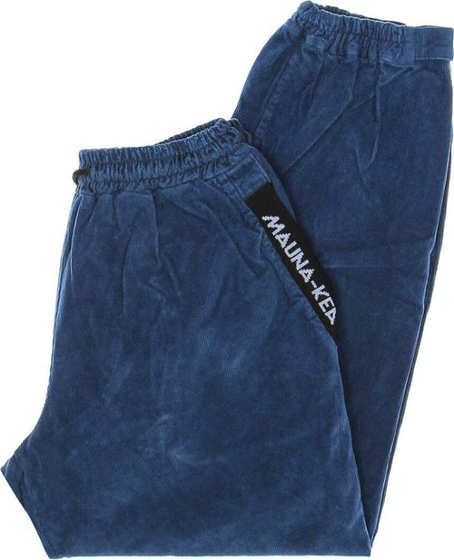 MAUNA-KEA-Pantalone-Lungo-Uomo-Velvet-Jogger-Pant-Petroleum-da-uomo