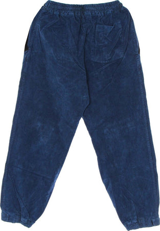 MAUNA-KEA-Pantalone-Lungo-Uomo-Velvet-Jogger-Pant-Petroleum-da-uomo