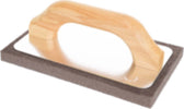 MAURER---FRATTONE-IN-ALLUMINIO-CON-SPUGNA-GRIGIA-7X38CM---MANICO-IN-LEGNO