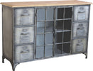 MAURICE---madia-in-ferro-Grigio-Milani-Home