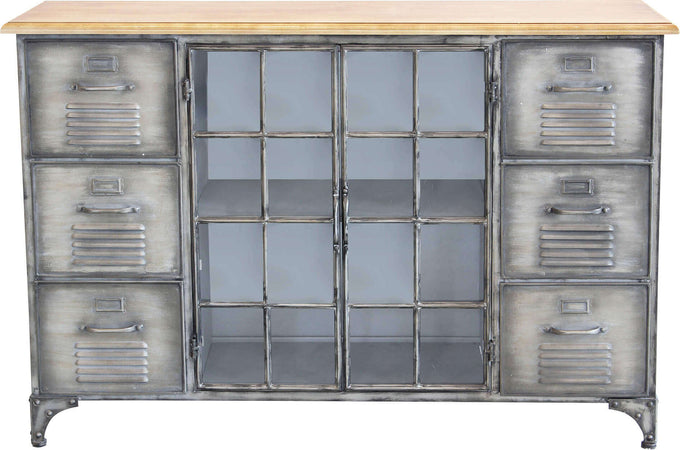 MAURICE---madia-in-ferro-Grigio-Milani-Home