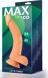 Max & Co Kurt Fallo Realistico Flessibile E Morbido Anale Vaginale con Testicoli e Ventosa 24 cm Salute e cura della persona/Erotismo e contraccezione/Sex toys/Dildo/Dildo realistici Kondorama - Martinsicuro, Commerciovirtuoso.it