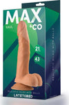 Max & Co Saul Fallo Realistico Flessibile e Morbido Anale Vaginale Con Testicoli Ventosa 21 Cm Salute e cura della persona/Erotismo e contraccezione/Sex toys/Dildo/Dildo realistici Kondorama - Martinsicuro, Commerciovirtuoso.it