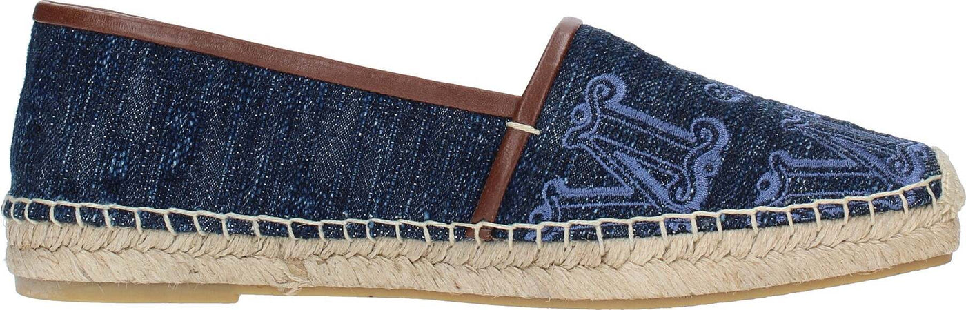 Max-Mara-Scarpe-basse-Blu-da-donna