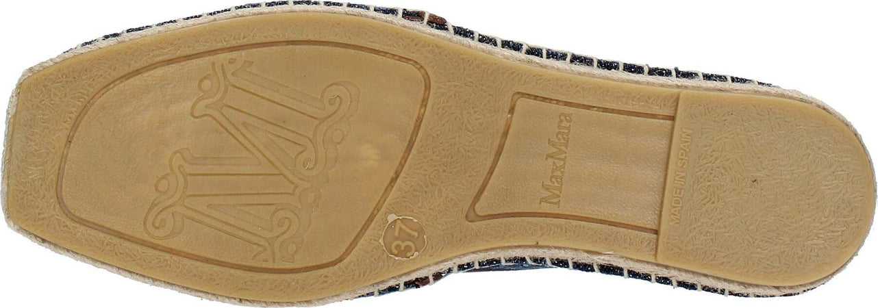Max-Mara-Scarpe-basse-Blu-da-donna