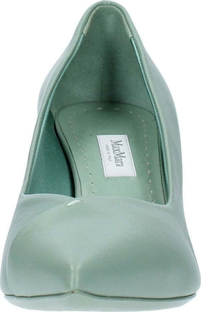 Max-Mara-Scarpe-con-Tacco-Verde-da-donna