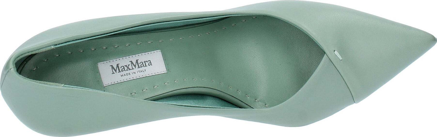 Max-Mara-Scarpe-con-Tacco-Verde-da-donna