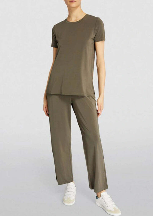 Max Mara T-Shirt Donna Maniche Corte Scollo Girocollo in Viscosa Tinta Unita Maglietta Mezze Maniche Casual Fashion Fit Morbido Regolare Moda/Donna/Abbigliamento/T-shirt top e bluse/T-shirt You Store - Messina, Commerciovirtuoso.it