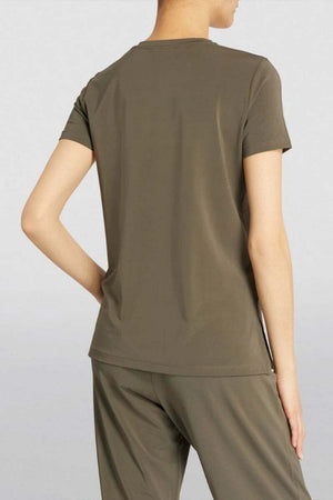Max Mara T-Shirt Donna Maniche Corte Scollo Girocollo in Viscosa Tinta Unita Maglietta Mezze Maniche Casual Fashion Fit Morbido Regolare Moda/Donna/Abbigliamento/T-shirt top e bluse/T-shirt You Store - Messina, Commerciovirtuoso.it