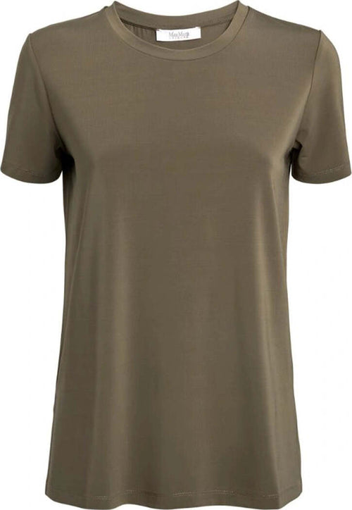 Max Mara T-Shirt Donna Maniche Corte Scollo Girocollo in Viscosa Tinta Unita Maglietta Mezze Maniche Casual Fashion Fit Morbido Regolare Moda/Donna/Abbigliamento/T-shirt top e bluse/T-shirt You Store - Messina, Commerciovirtuoso.it