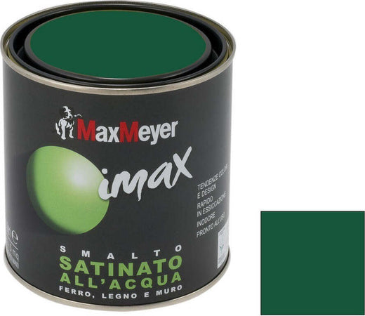 MAX-MEYER---IMAX-SMALTO-ACQUA-SATINATO-500ML-VERDE-SCURO