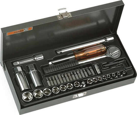 Max-Power-8440700-Set-Chiavi-a-Bussola-Assortite-e-Accessori,-41-Pezzi