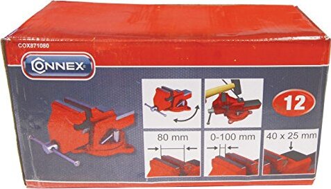 Max-Power-COX871080-Morsa-da-Banco-Girevole-in-Ghisa,-80-mm