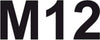 Max-Power-COXT675012-Filiera-in-Acciaio-HSS-per-Filettatura-Esterna-M12