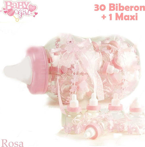 Maxi Biberon Porta Confetti Rosa Idea Nascita 30 Pezzi Baby +1 Maxi Battesimo Casa e cucina/Hobby creativi/Materiali per hobby creativi/Forniture per feste/Bomboniere Trade Shop italia - Napoli, Commerciovirtuoso.it