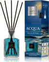 Maxi-Diffusore-Ambiente-Cubo-Con-Bastoncini-Fragranza-Acqua-Gocce-Di-Mare-250-Ml