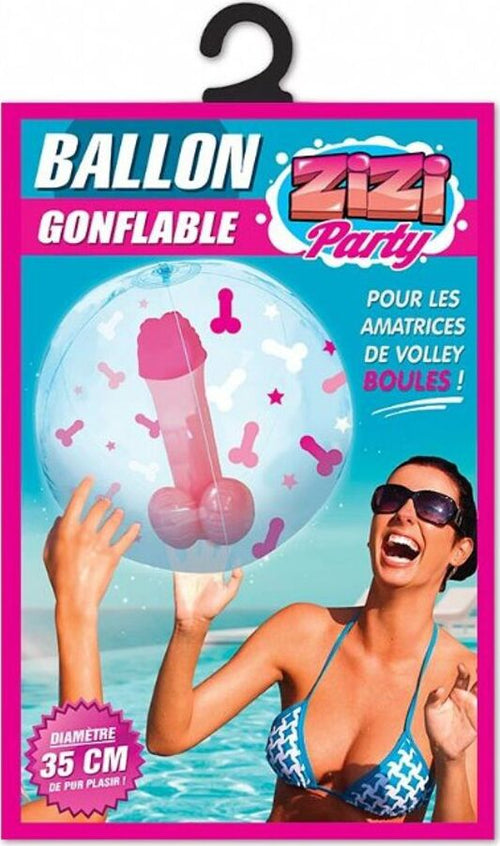 Maxi Pallone Festa Party e Spiaggia Mare 35 cm con Stampa Sexy All’esterno e Maxi Pisello All’interno Salute e cura della persona/Erotismo e contraccezione/Sex toys/Gadget per addio al nubilato e al celibato Kondorama - Martinsicuro, Commerciovirtuoso.it