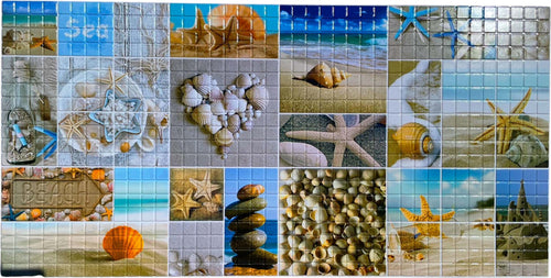 MAXI Pannelli 3D HI-RES Rivestimento a parete in PVC - MOSAICO MARE - Realistici e isolanti. Casa e cucina/Decorazioni per interni/Decorazioni cameretta ragazzi/Decorazioni a parete Eternal Parquet - Ariano Irpino, Commerciovirtuoso.it