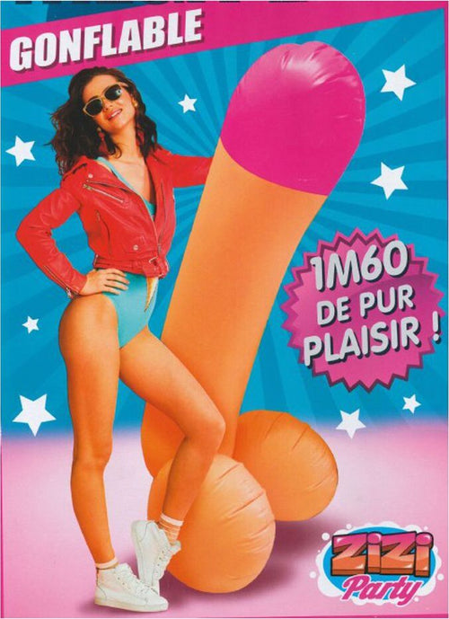 Maxi Pene Gonfiabile 160 Cm Addio Al Nubilato Celibato Sexy Party Intimo Scherzo Feste Gadget Salute e cura della persona/Erotismo e contraccezione/Sex toys/Gadget per addio al nubilato e al celibato Kondorama - Martinsicuro, Commerciovirtuoso.it